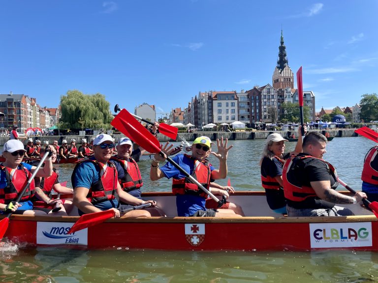 Wyścigi Smoczych Łodzi - Elbląskie Święto Chleba