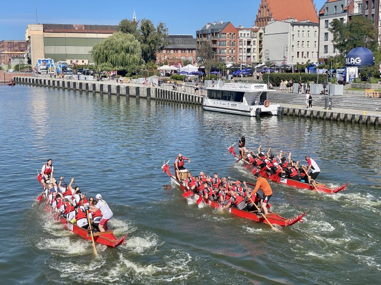 Wyścigi Smoczych Łodzi - Elbląskie Święto Chleba