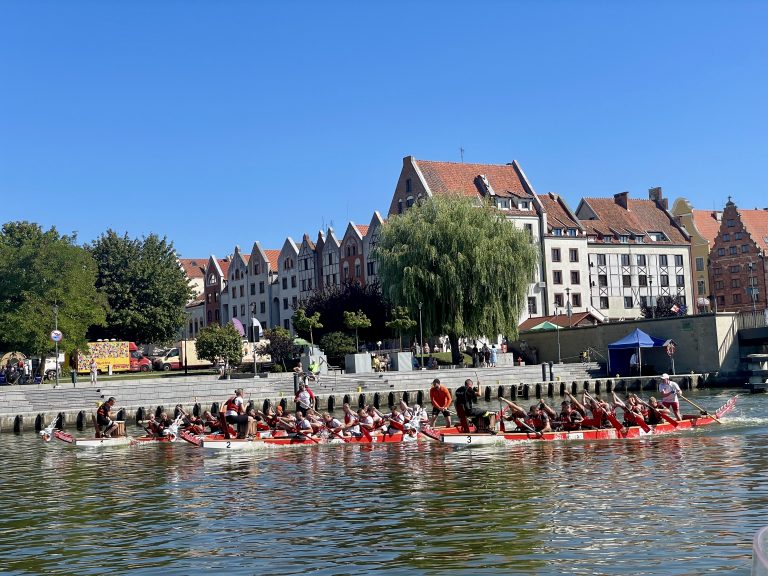 Wyścigi Smoczych Łodzi - Elbląskie Święto Chleba