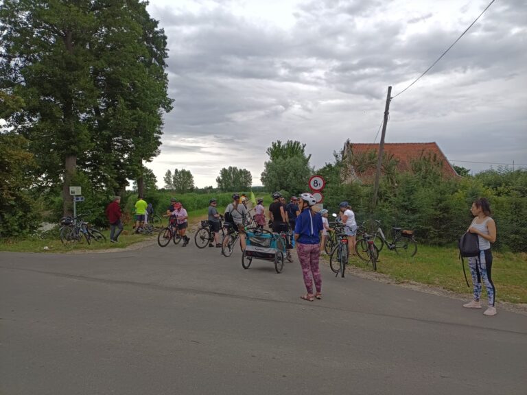 Popołudniowa wycieczka rowerowa (rzeka Tina)