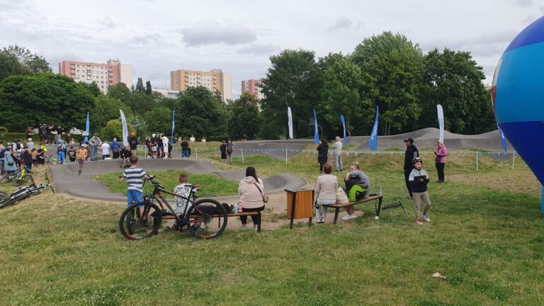 Zawody na pumptracku (ul. Oliwska)
