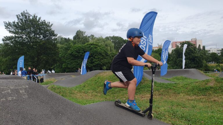Zawody na pumptracku (ul. Oliwska)