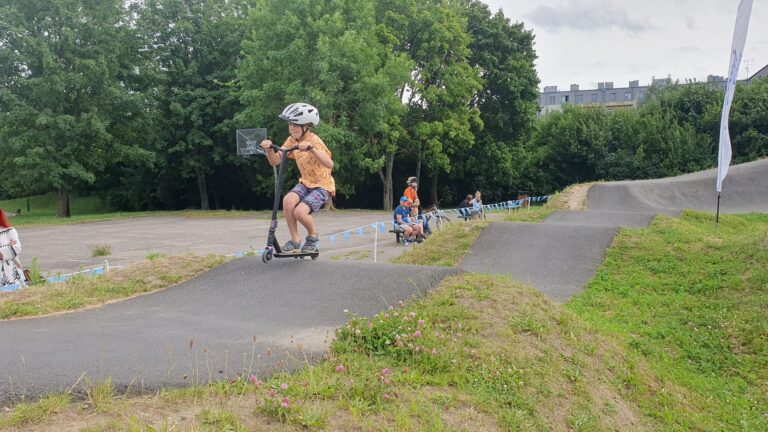 Zawody na pumptracku (ul. Oliwska)