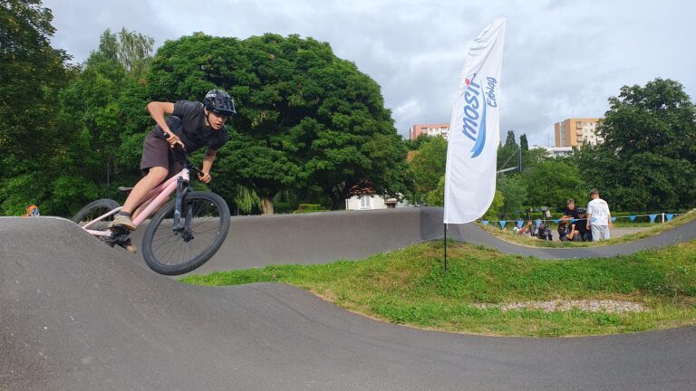 Zawody na pumptracku (ul. Oliwska)