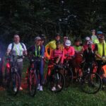Rowerami nocą do Kadyn