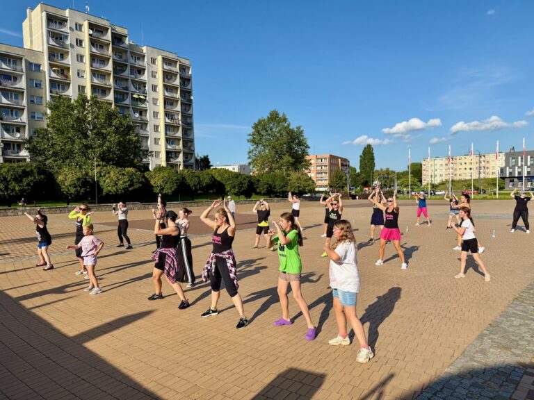 Zumba w plenerze - Plac Jagiellończyka