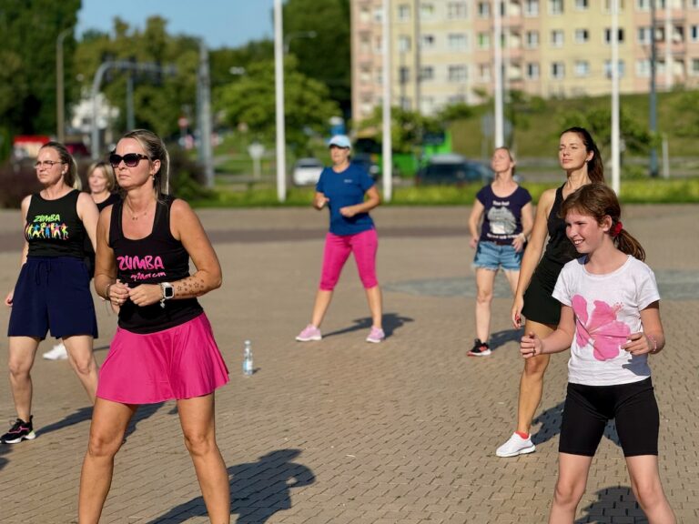 Zumba w plenerze - Plac Jagiellończyka