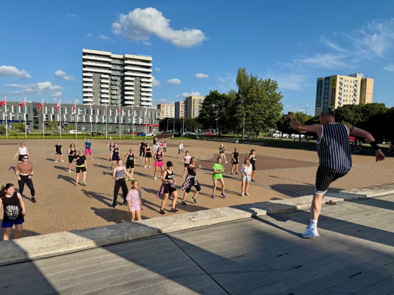 Zumba w plenerze - Plac Jagiellończyka