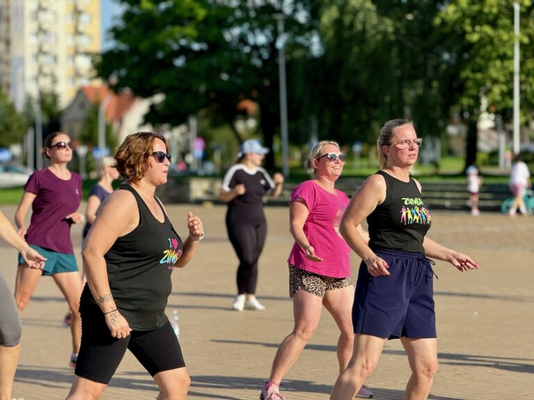 Zumba w plenerze - Plac Jagiellończyka