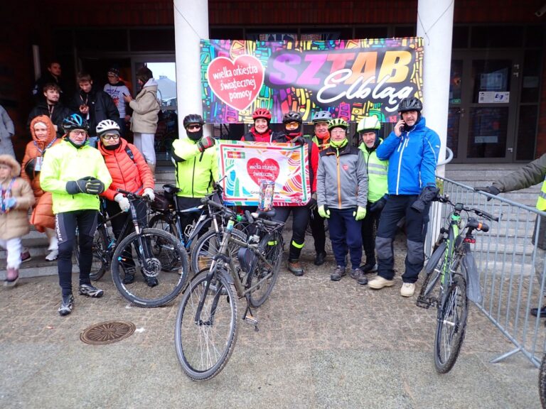 Rowerowa wycieczka w szczytnym celu